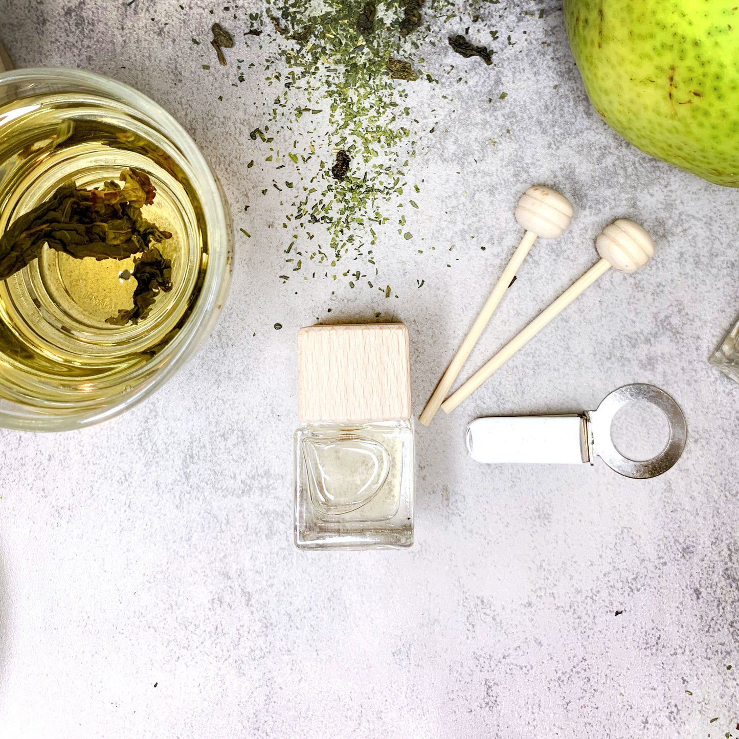 Pear Green Tea Car Diffuser