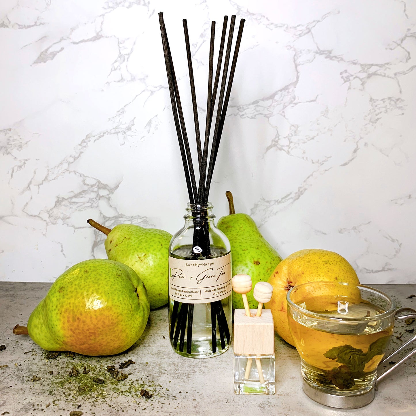 Pear Green Tea Reed Diffuser