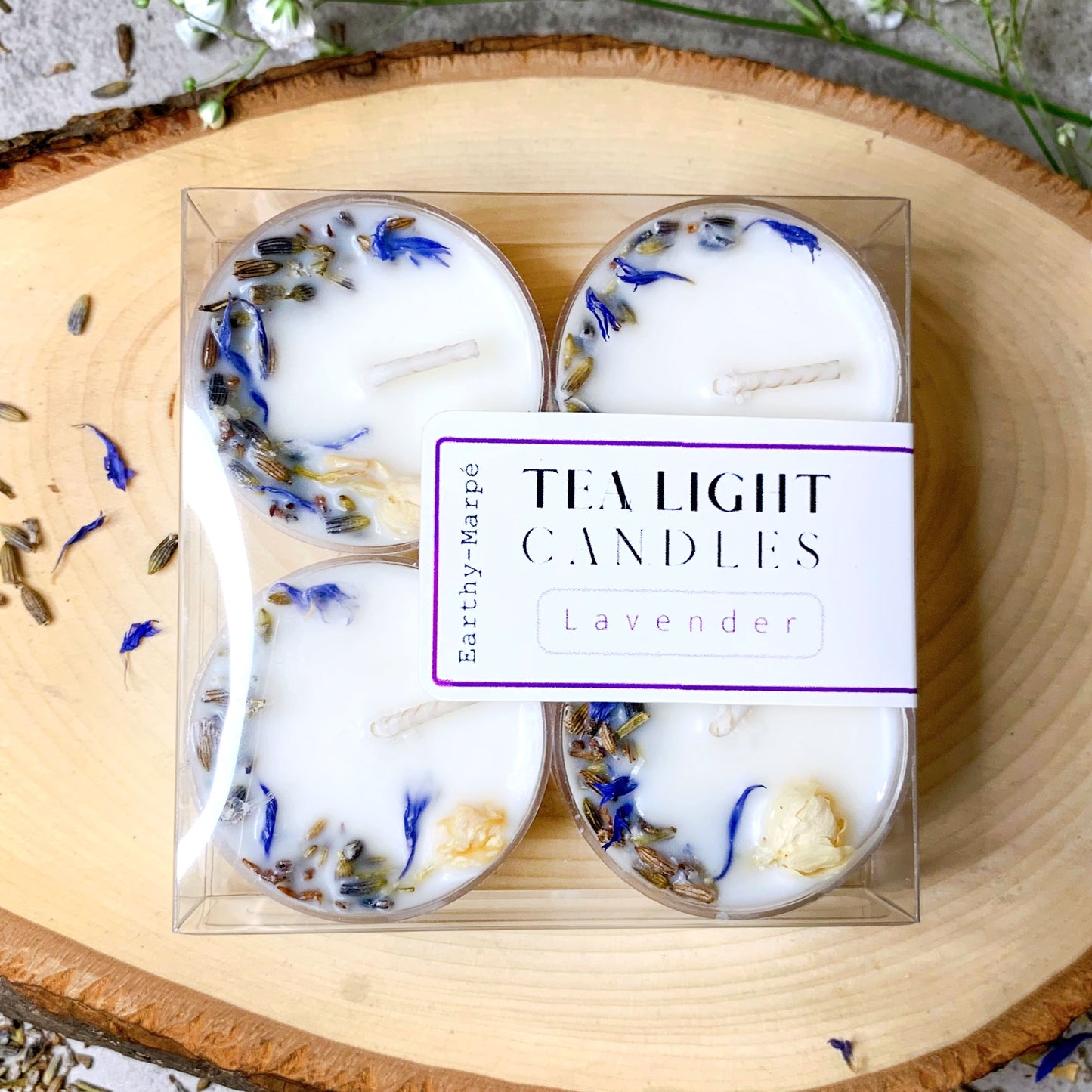 Floral Tealight Candles | Choose Your Scents!