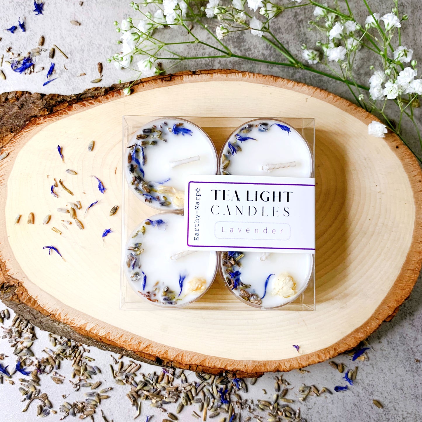 Floral Tealight Candles | Choose Your Scents!