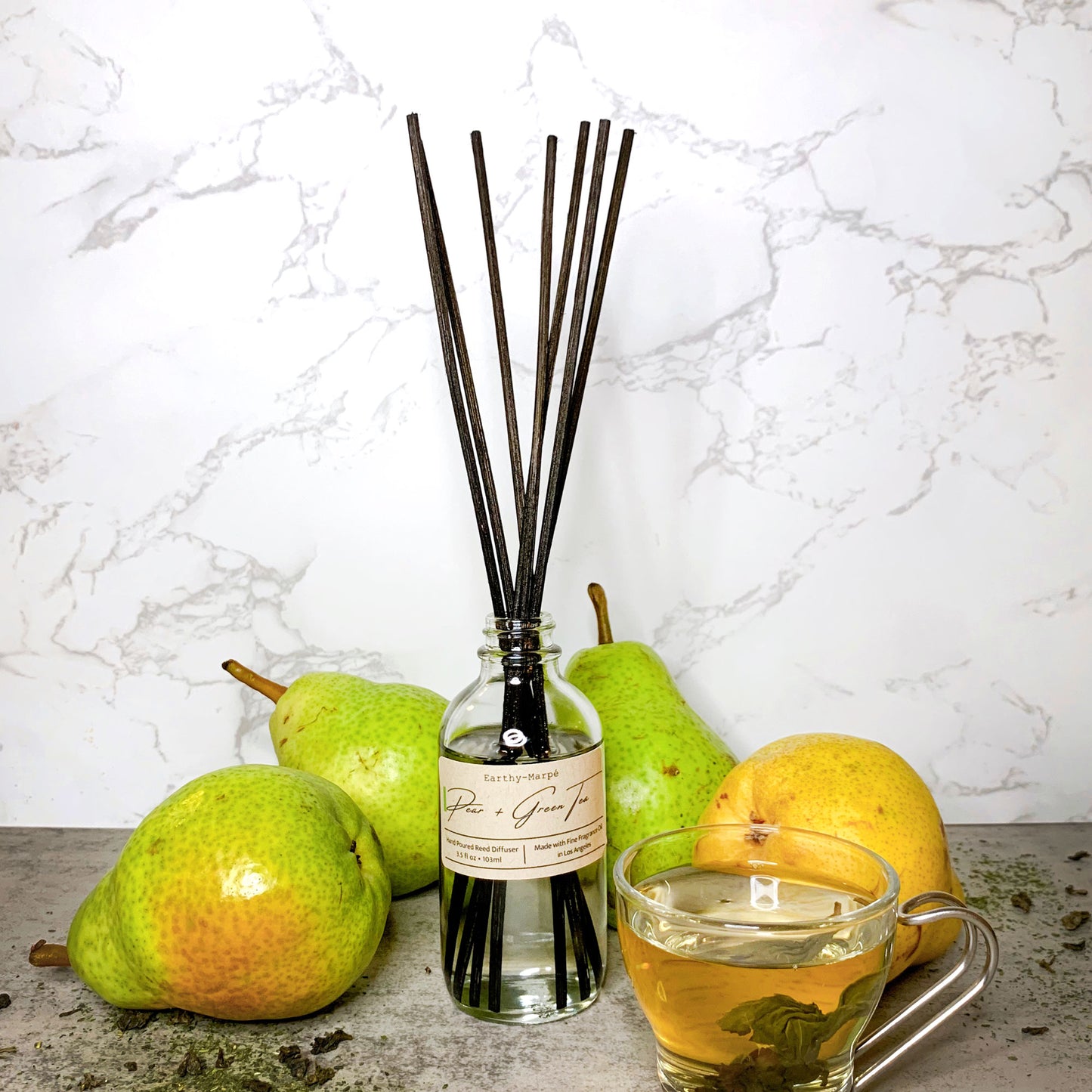 Pear Green Tea Reed Diffuser